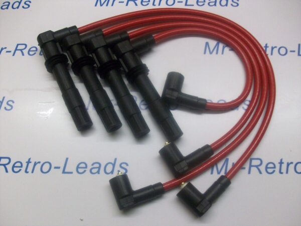 Red 8mm Performance Ignition Leads Golf Bora 1.6 1.4 16v Quality Ht Leads