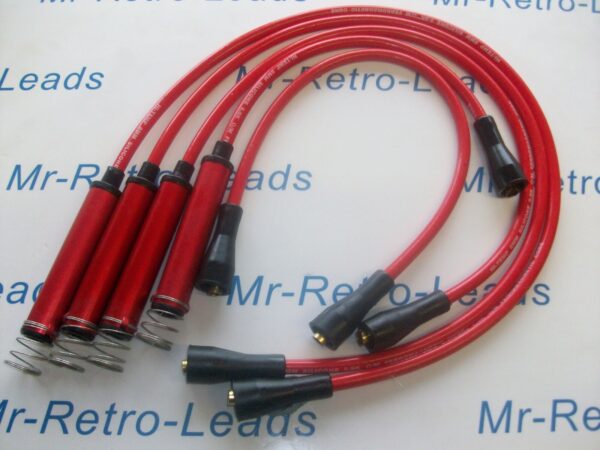Red 8mm Performance Ignition Leads For The Astra 2.0i Cavalier 2.0i Quality Lead