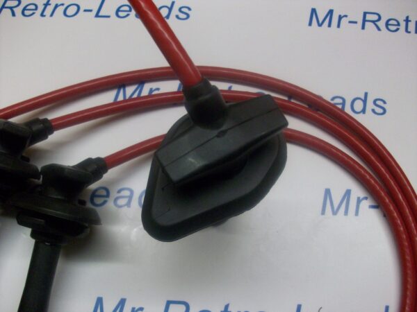 Red 8mm Performance Ignition Leads Fits Subaru Impreza 2.0 Turbo Wrx Sti Ra Type