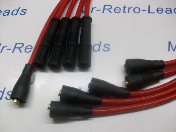 Red 8mm Performance Ignition Leads Fits Ritmo Abarth Argenta Mirafiori 131 132