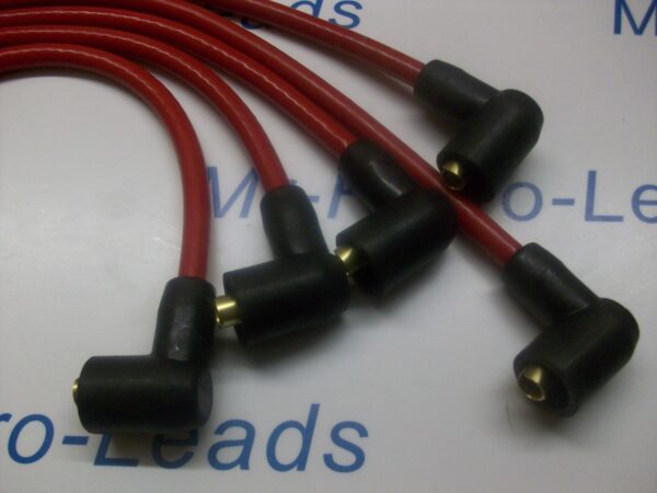 Red 8mm Performance Ignition Leads For Classic Mini Cooper S Sprite Midget Ht..