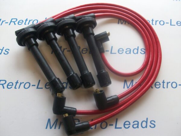 Red 8mm Performance Ignition Leads Rover 416 216 Gti 1.6 16v 1989 > 1996 Civic