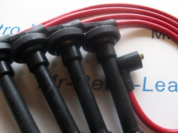 Red 8mm Performance Ignition Leads Rover 416 216 Gti 1.6 16v 1989 > 1996 Civic