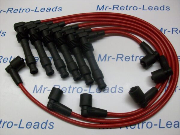 Red 8mm Performance Ignition Leads Fits The Opel Omega V6 Pin M4 Coil Quality Ht
