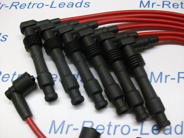 Red 8mm Performance Ignition Leads Fits The Opel Omega V6 Pin M4 Coil Quality Ht