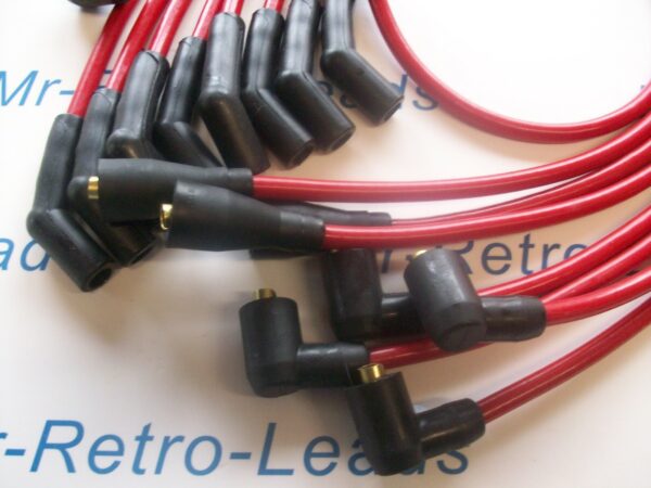 Red 8mm Performance Ignition Leads Rover Sd1 Sdi 3.0l 3.5l 3.9l V8 Hand Built