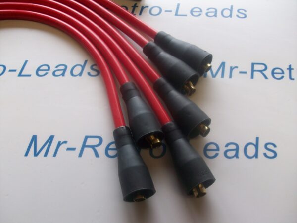Red 8mm Performance Ignition Leads Will Fit Gmc Step-side Thiftmaster 1930 1950