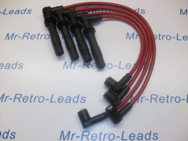 Red 8mm Performance Ignition Leads Golf Lupo 1.4 Sport Gti 1.6 16v Quality Ht