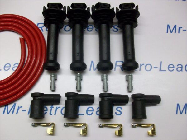 Red 8mm Performance Ignition Lead Kit For Focus Zetec Kit Cars Build Your Own..