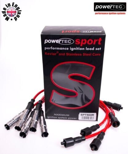 Red 8mm Performance Ignition Leads For 80 Coupe Cabriolet 2.6 2.8 Abc Aah Ack