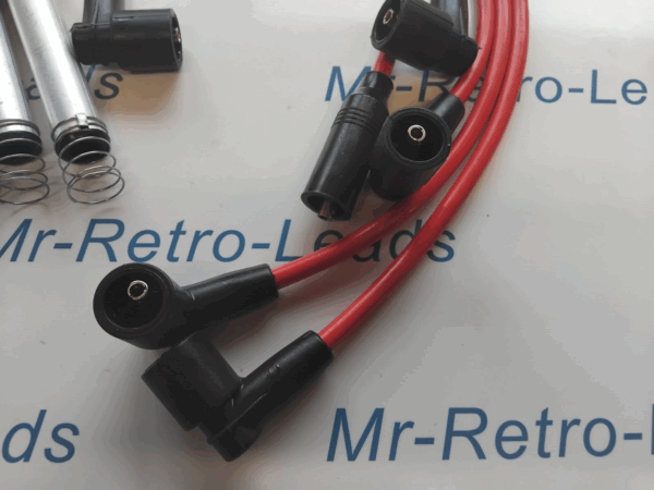 Red 8mm Performance Ignition Leads Vauxhall Nova Corsa Astra Mk3 Cavalier Mk3