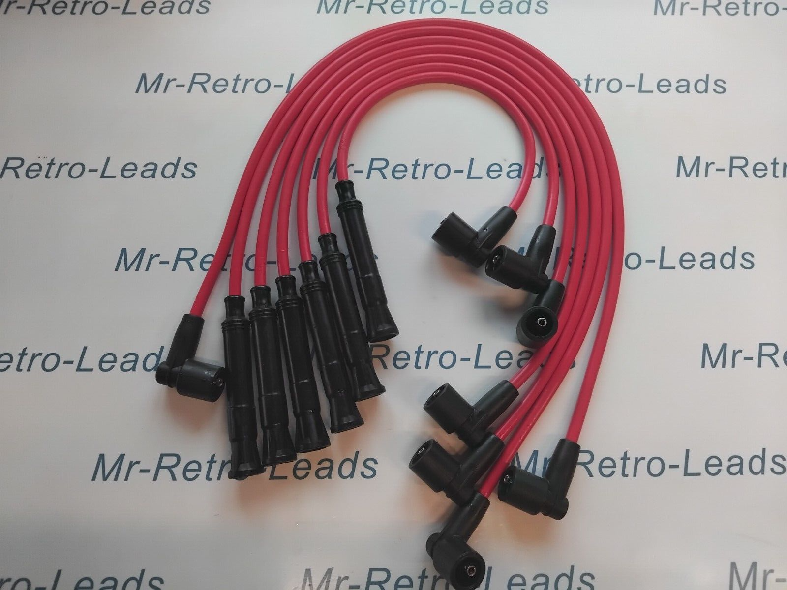 Red 8mm Performance Leads Bmw 630cs 633csi E24 635csi 633csi E24 635csi E24 635