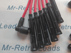 Red 8mm Performance Leads Bmw 630cs 633csi E24 635csi 633csi E24 635csi E24 635