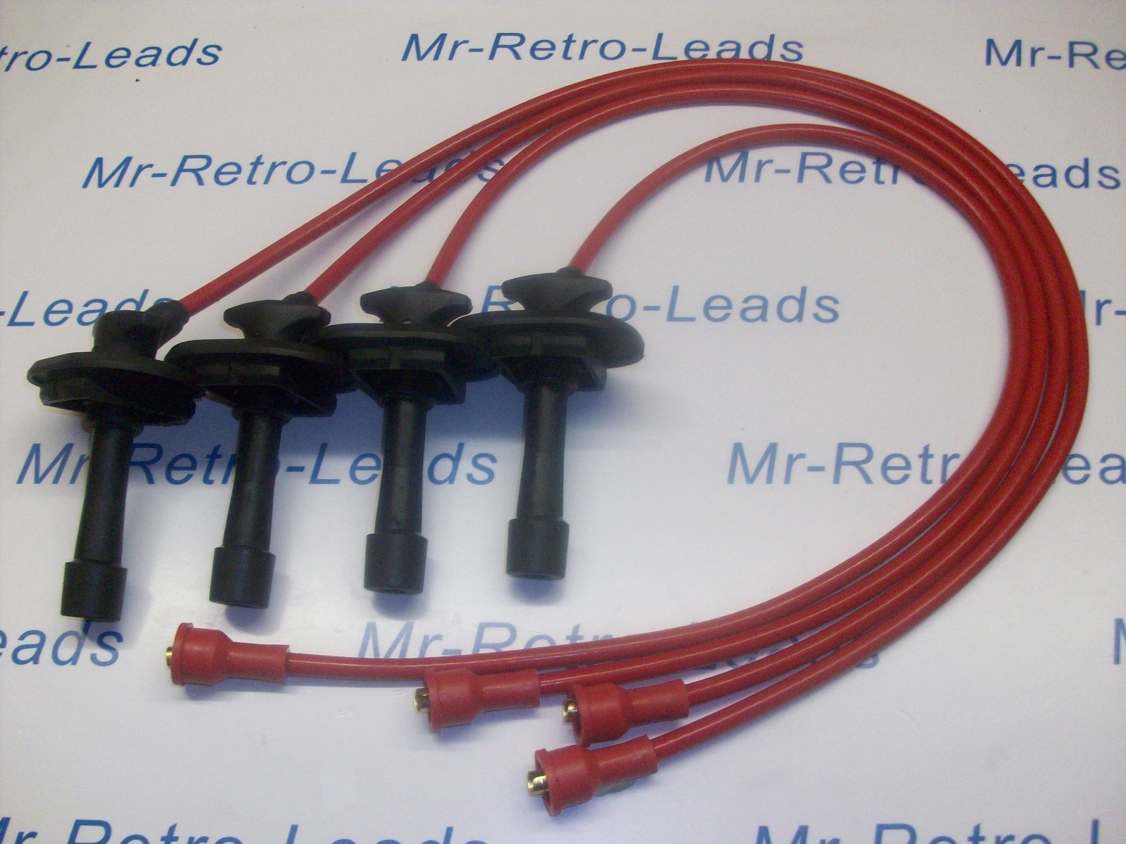 Red 8mm Performance Ignition Leads To Fit. Subaru Legacy 2.5i 4wd 16v Mot Ej25d 