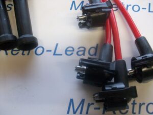 Red 8mm Performance Ignition Leads For The Escort Si Mkvii 7 Gen 1 Coil Pack Ht