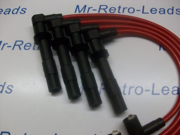 Red 8mm Performance Ignition Leads For Ibiza Cordoba 1.4 1.6 16v Quality Leads