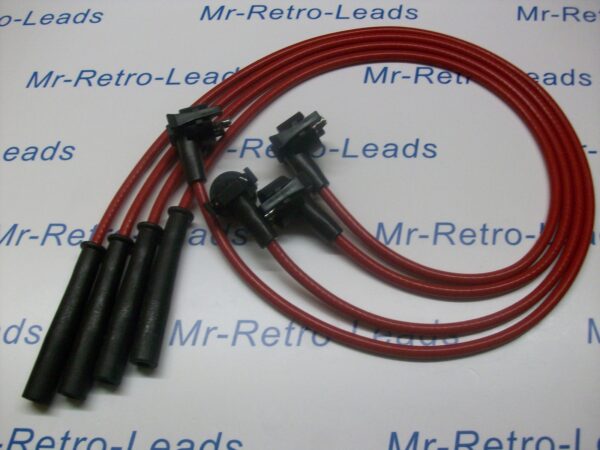 Red 8mm Performance Ignition Leads For The Fiesta Mkiv 1.3i 1.3 1.0 Quality Ht