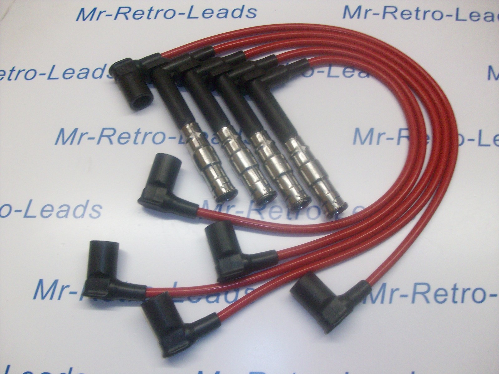 Red 8mm Performance Ignition Leads Will Fit. Mercedes 190e Cosworth 2.5 2.3 16v