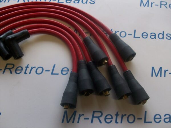 Red 8mm Performance Ignition Leads Mg Mgc Gt 6 Cylinder Quality Hand Built Leads