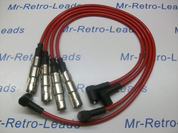 Red 8mm Performance Ignition Leads Seat Ibiza 1.4 Arosa 1.4 High Quality Leads..