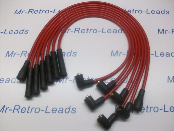 Red 8mm Performance Ignition Leads For The Capri 2.8 Cologne V6 Quality Ht Leads