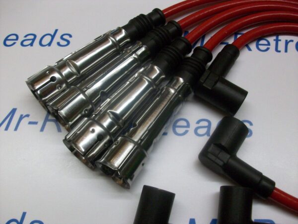 Red 8mm Performance Ignition Leads Fits The 924 Gt 2.0 Turbo Quality Ht Leads