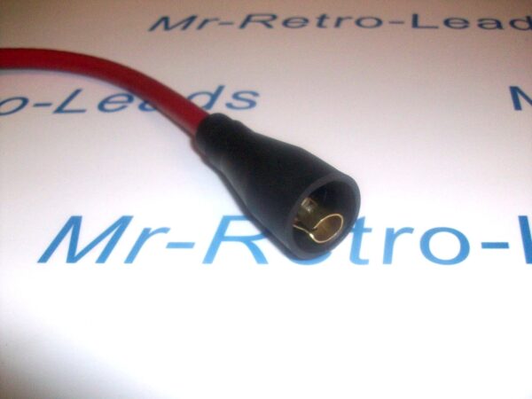 Red 8mm Performance Ignition Lead Force Outboard Mercury Mariner 12" Long Ht..