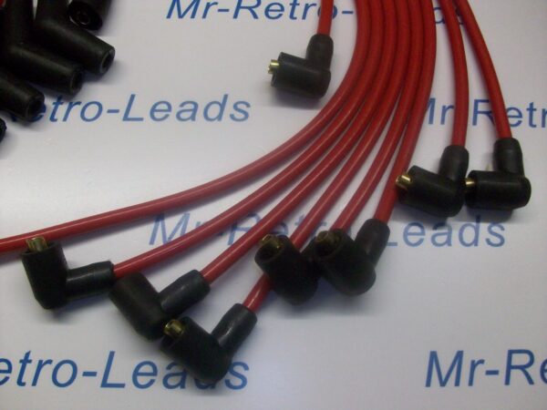 Red 8mm Performance Ignition Leads Range Rover 3.9 4.0 4.6 Discovery 4.0 Lucas