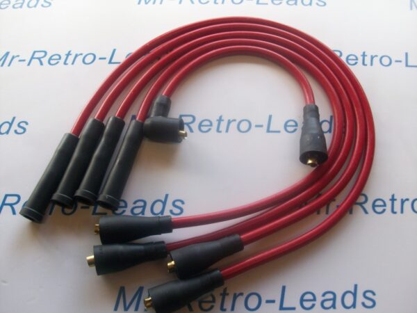 Red 8mm Performance Ignition Leads Ford Pinto 4 Cylinder Quality Hand Built