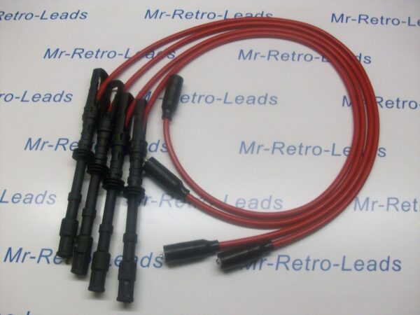 Red 8mm Performance Ignition Leads Golf Mkiv 1.8 4motion Audi Leon Bora Quality