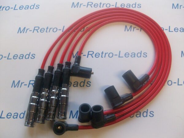 Red 8mm Performance Ignition Leads Fits The Mercedes 230e 200 W123 1976-1985