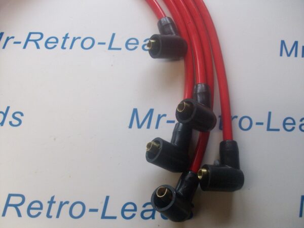 Red 8mm Performance Ignition Leads For The Rover Tomcat 2.0 Hand Built Quality