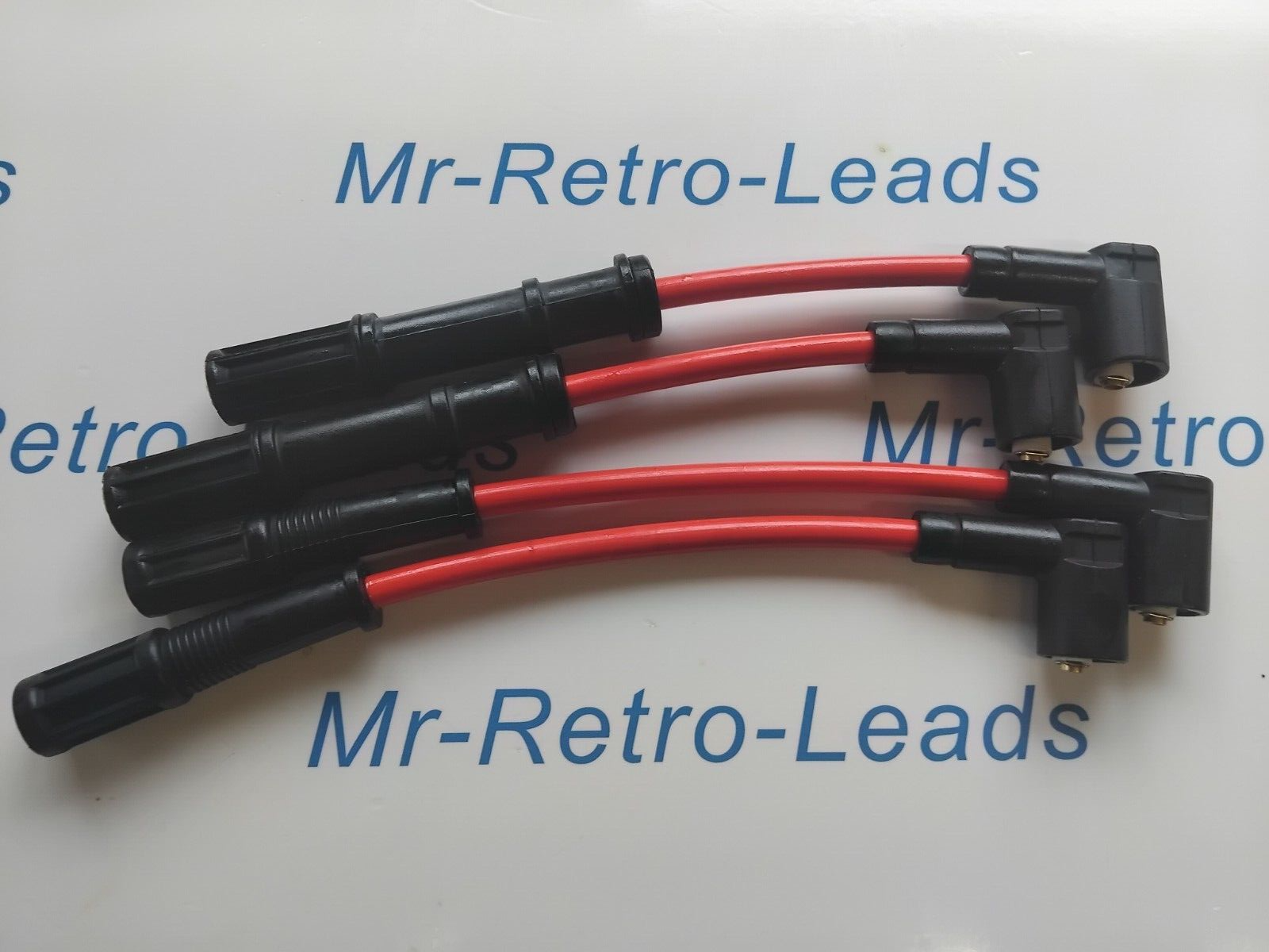 Red 8mm Performance Ignition Leads For The Ford Ka 1.2 08   16 Hand Built
