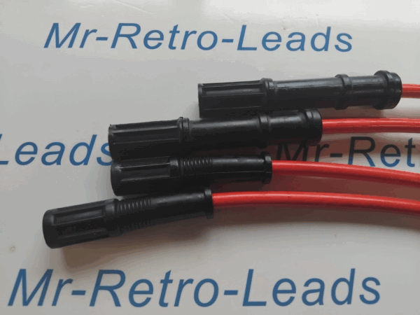 Red 8mm Performance Ignition Leads For The Ford Ka 1.2 08   16 Hand Built