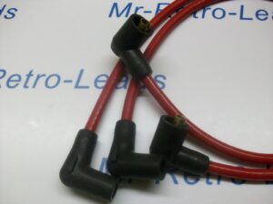 Red Performance Ignition Leads For T140 Bonneville T120 Tr7 Tr6 1971   83