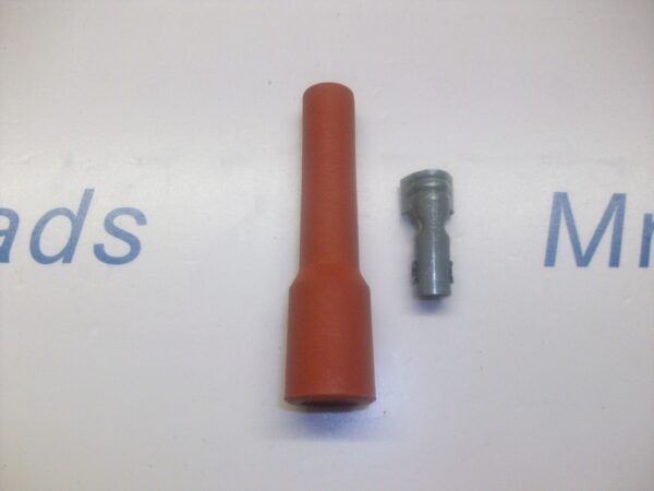 Retro Red Ignition Spark Plug Rubber Boot & Terminal X 1 Nos Look Quality...