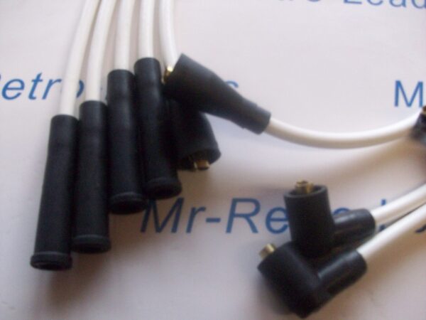 White 8mm Ignition Leads To Fit Escort Mk4 Mk3 Mk2 Rs Turbo Fiesta Mk2 Orion Mk2