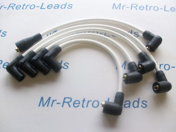 White 8mm Performance Ignition Leads Classic Mini Cooper S Sprite Midget Quality