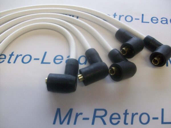 White 8mm Performance Ignition Leads Triumph Spitfire Mkiv 1.5 1.3 Quality Leads