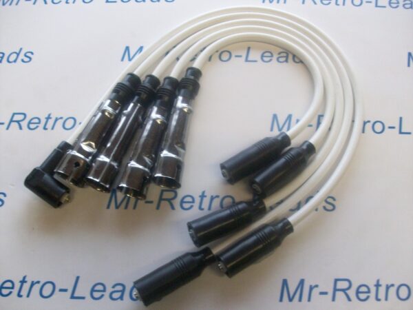 White 8mm Performance Ignition Leads Golf Mk2 Mk3 Gti 8v Quality Ht Leads