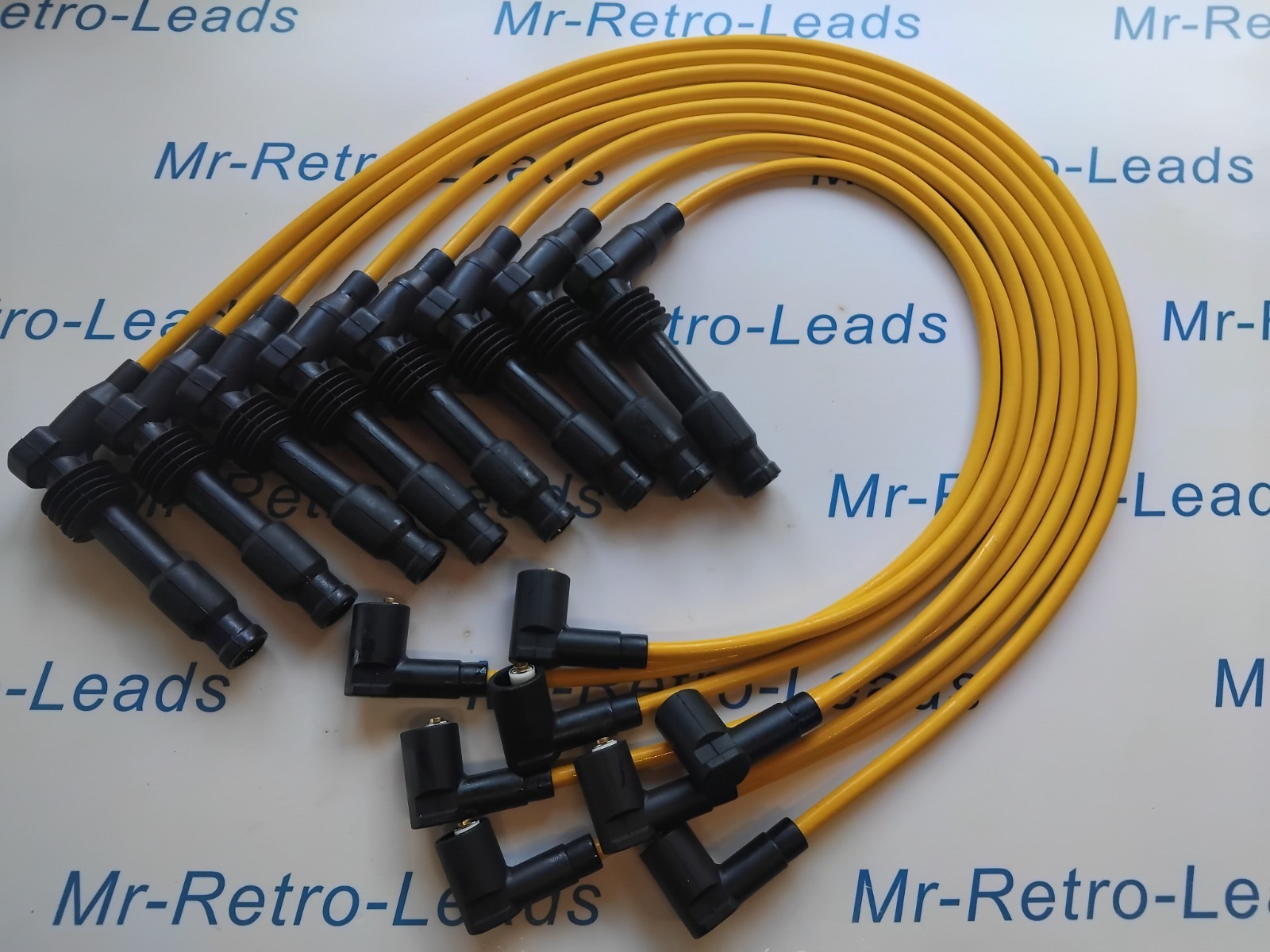 Yellow 7mm Ignition Leads Fits Ferrari 355 Berlinetta 3.5 1994   99 Hand Built