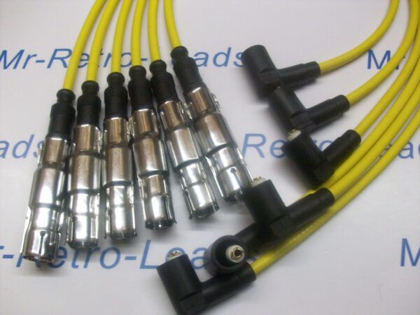 Yellow 7mm Performance Ignition Leads Vr6 Mk3 Vr6 Obd2 Passat 2.8 Quality Leads