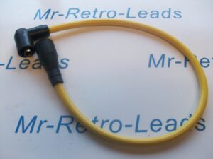 Yellow 8mm 20" Inche Extra Long Ignition Coil Lead Ht Cars From  50s / 70s  More