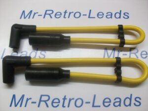 Yellow 8mm Ignition Leads Harley Davidson Twin Cam 99-08 Sport Touring Quality