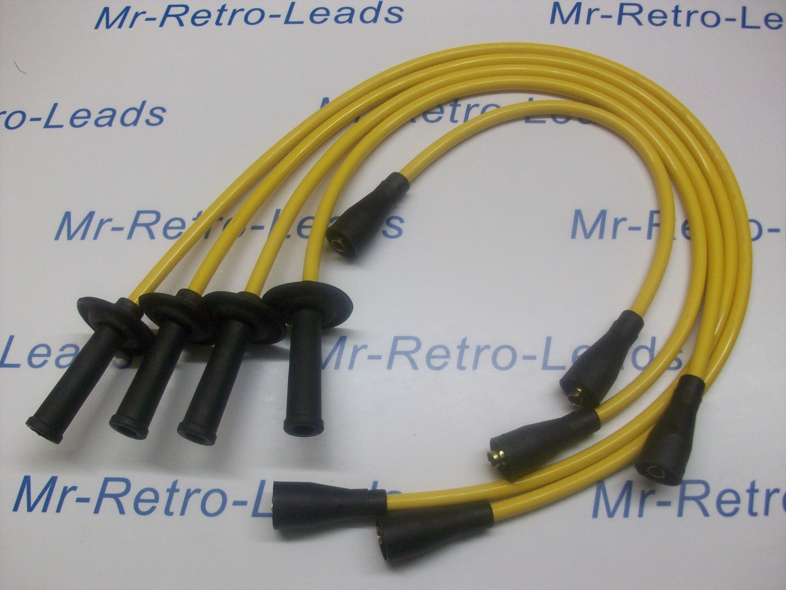 Yellow 8mm Ignition Leads Transporter Camper T1 T2 Bus Air Cooled 1600 Quality
