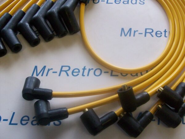 Yellow 8mm Ignition Leads Fit Range Rover 3.9 4.0 4.6 Discovery 4.0 Din Fitment