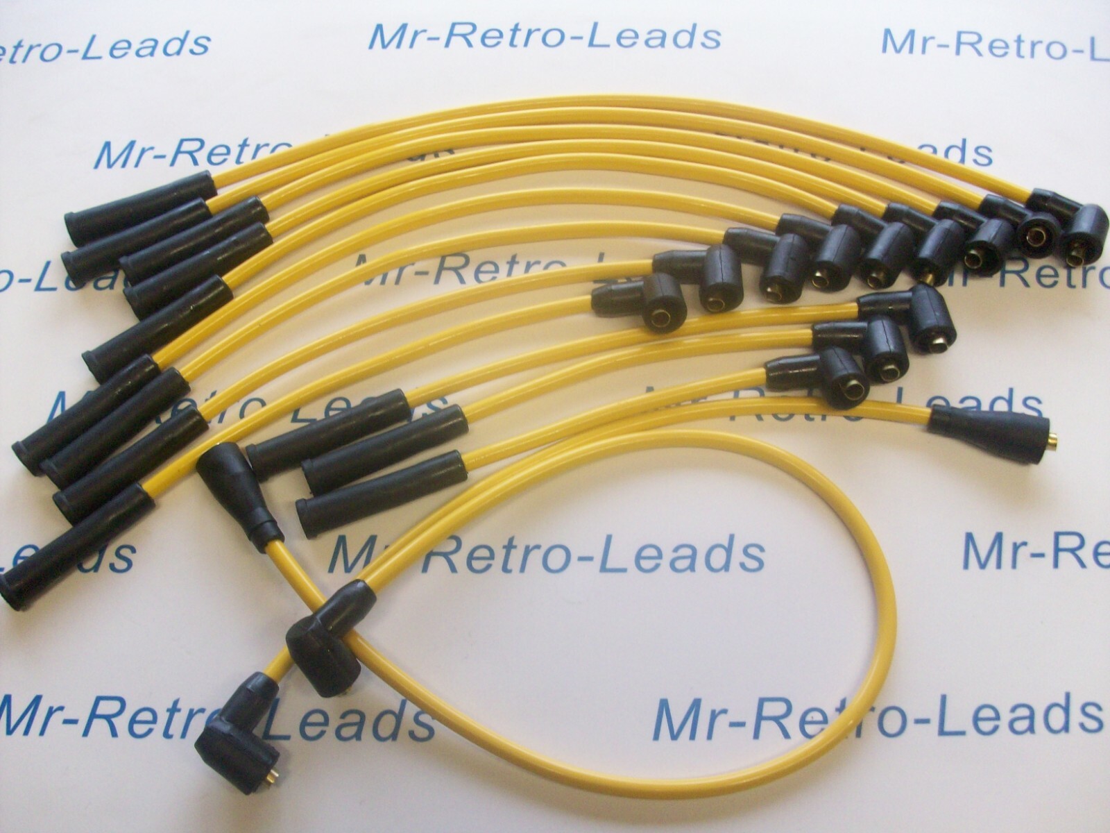 Yellow 8mm Performance Ht Leads Fits The Jaguar E-type S3 Roadster E-type S3 2+2