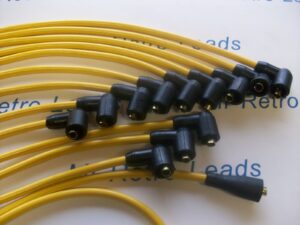 Yellow 8mm Performance Ht Leads Fits The Jaguar E-type S3 Roadster E-type S3 2+2