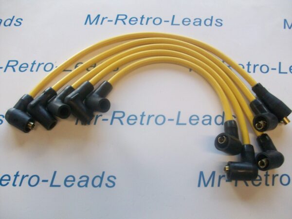 Yellow 8mm Performance Ignition Leads Mgb 1974 > 1981 Quality Hand Built Leads