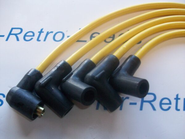 Yellow 8mm Performance Ignition Leads Mgb 1974 > 1981 Quality Hand Built Leads